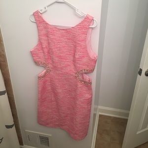 Lilly Pulitzer Catie Shift Pink Resort Boucle